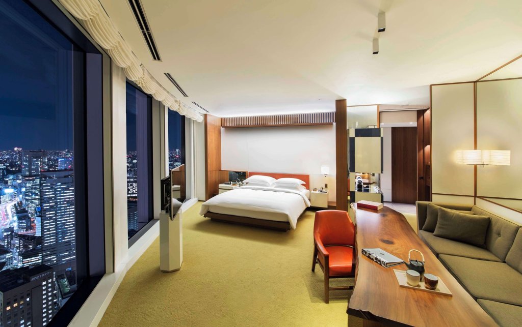Deluxe Doppel Zimmer with tower view Andaz Tokyo - A Concept by Hyatt