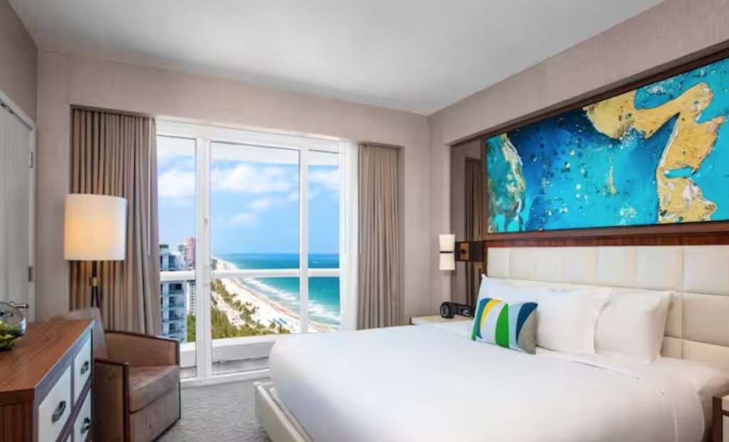 Люкс c 1 комнатой с частичным видом на море Conrad Fort Lauderdale Beach