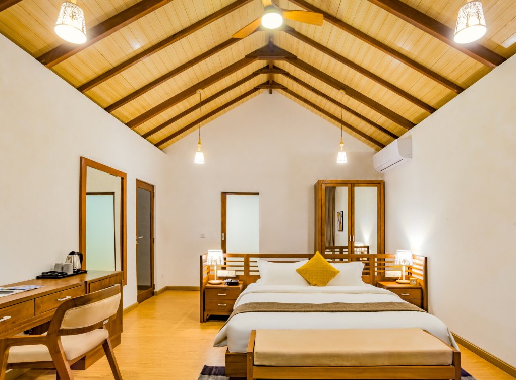 Двухместная вилла Deluxe Garden Курортный Отель Fiyavalhu Resort Maldives