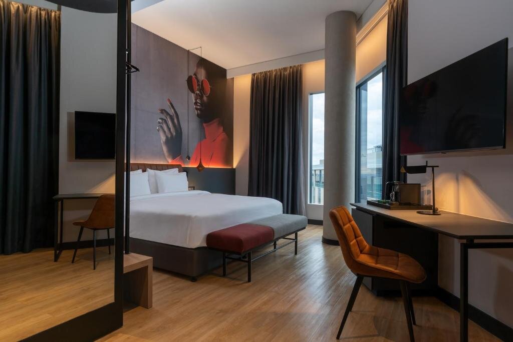 Premium Doppel Suite 1 Schlafzimmer Radisson RED Hotel Johannesburg Rosebank
