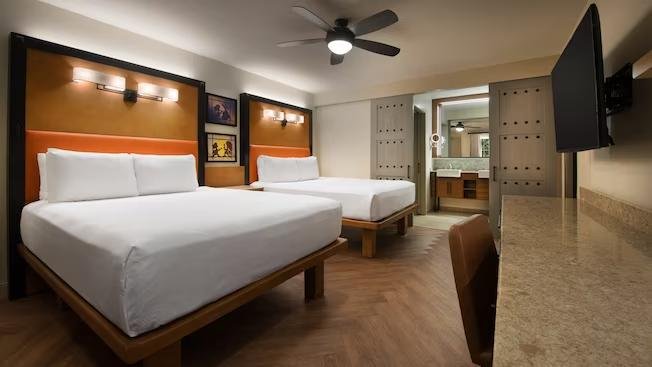 Standard Quadruple room Disneys Coronado Springs Resort