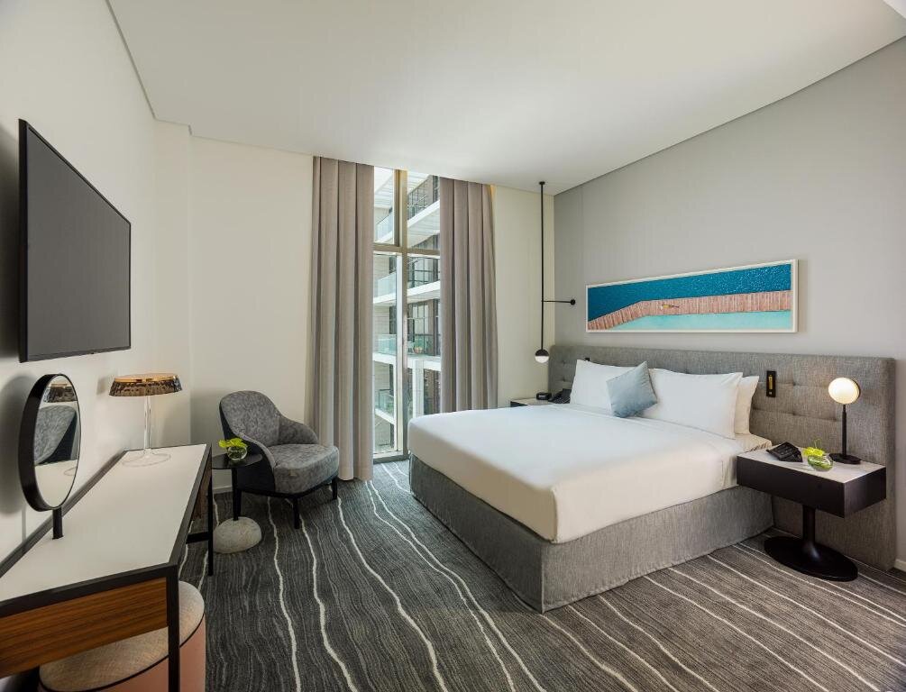 Люкс Palm с 3 комнатами с видом на море Th8 Palm Dubai Beach Resort Vignette Collection, an IHG hotel