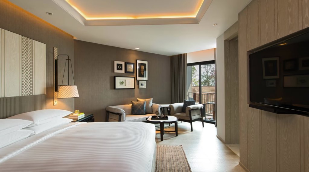 Двухместный люкс Ambassador c 1 комнатой с видом на море Hua Hin Marriott Resort and Spa
