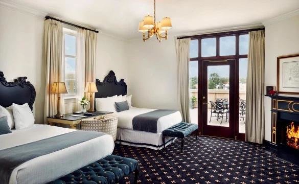 Grand Terrace Quadruple Suite with view French Quarter Inn