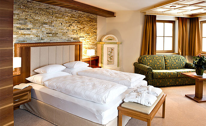 Двухместный люкс Romantic Hotel Chalet Tianes - Alpine Relax