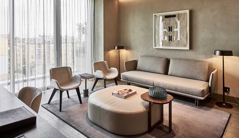 Двухместный люкс Executive Hotel VIU Milan, a Member of Design Hotels