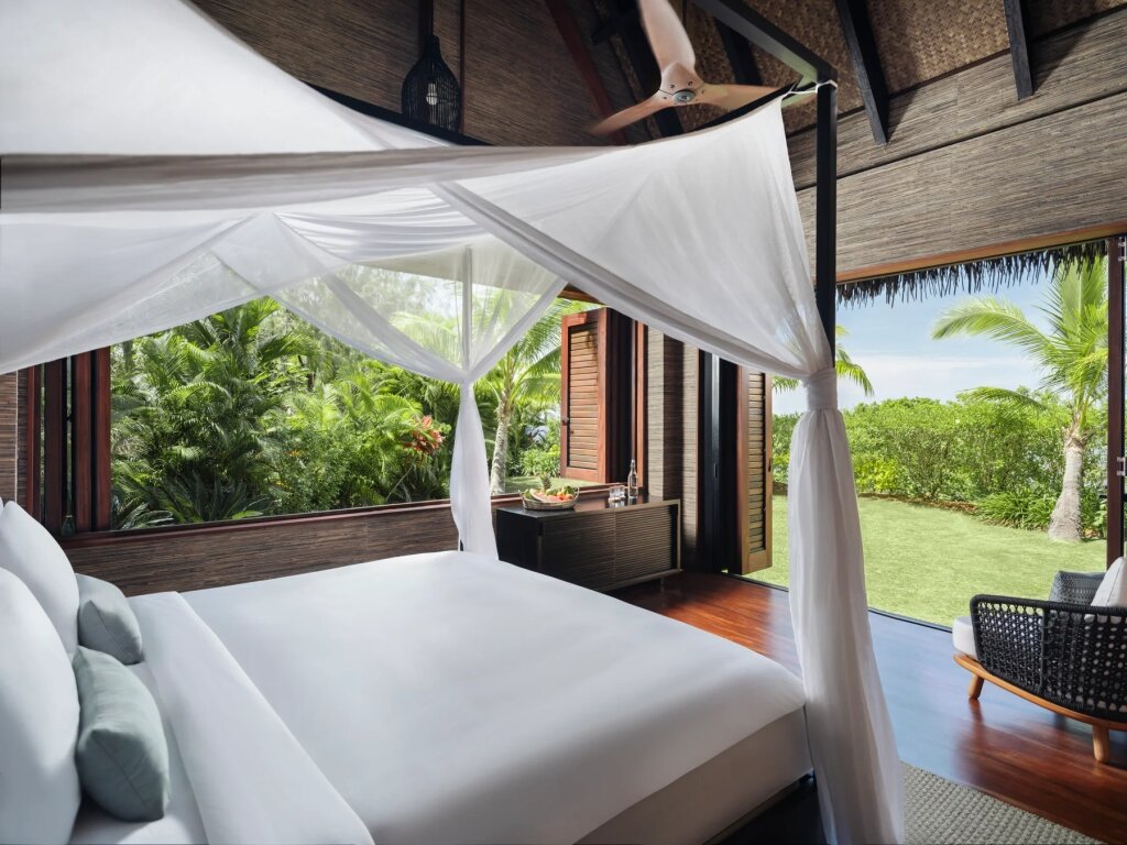 Pool Residence с 4 спальнями с видом на океан Six Senses Fiji