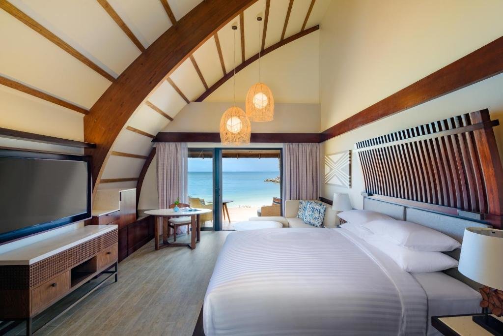 Двухместный Bure Suite Дуплекс oceanfront Fiji Marriott Resort Momi Bay