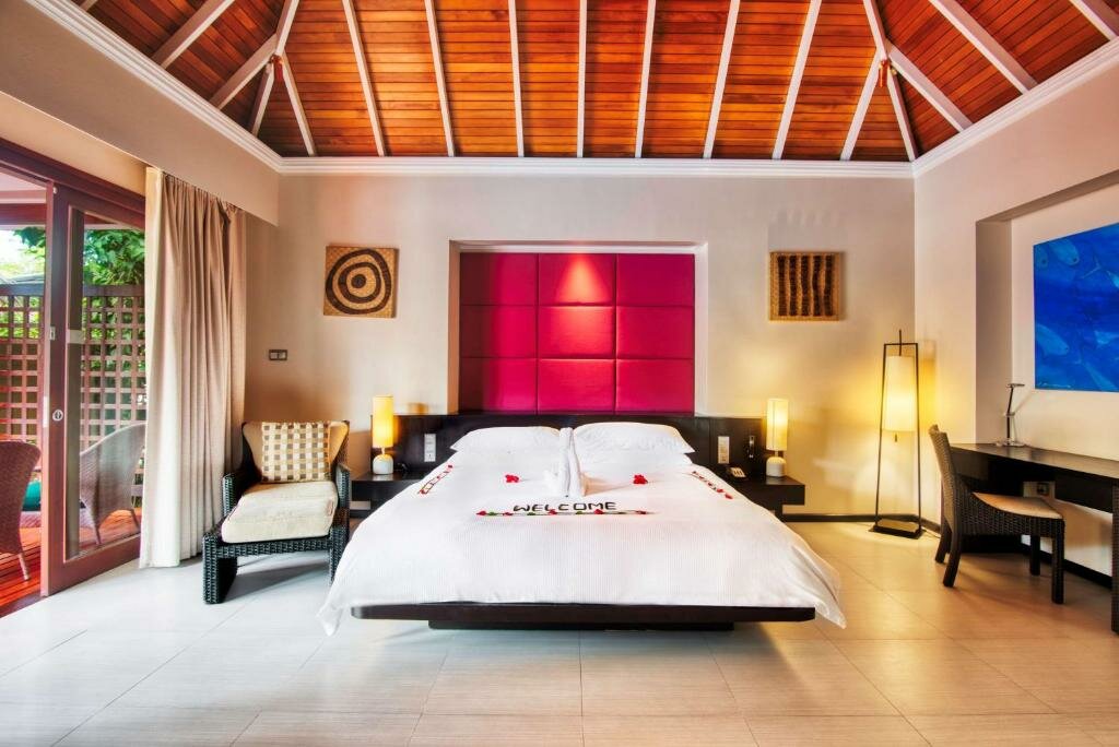 Семейный Pool Villa Oasis с 2 комнатами с видом на сад Hilton Seychelles Labriz Resort & Spa