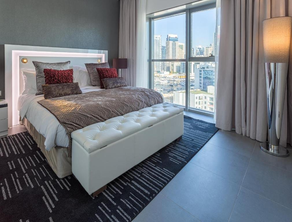 Двухместный люкс c 1 комнатой Wyndham Dubai Marina