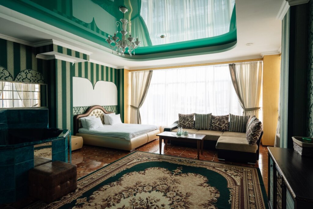 Двухместный люкс с джакузи Отель Малибу