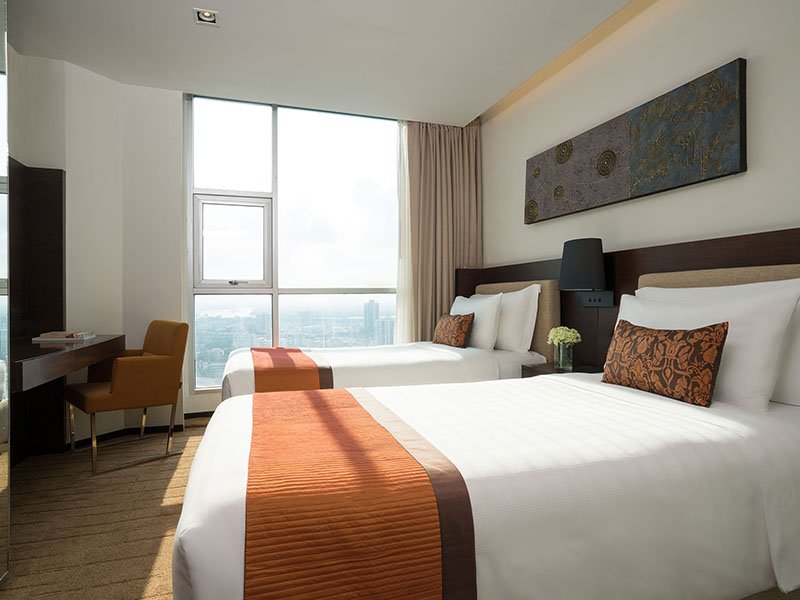 Skyline люкс с 2 комнатами JC Kevin Sathorn Bangkok Hotel