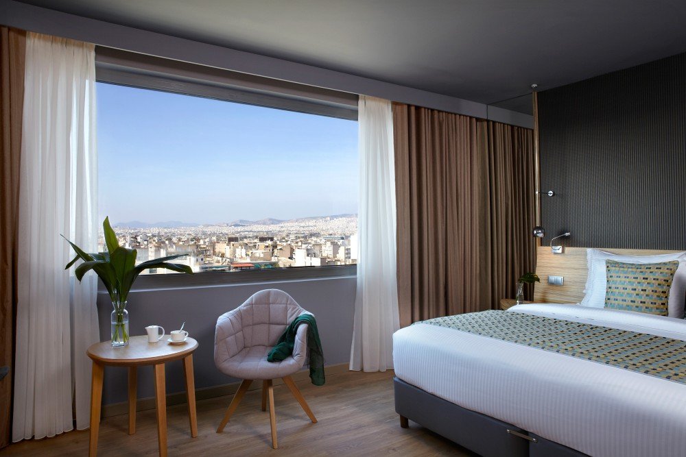 Standard Double room with city view Wyndham Grand Athens