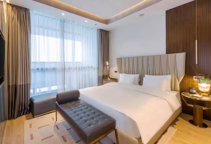 Двухместный люкс Deluxe c 1 спальней с видом на канал Hilton Samarkand Regency