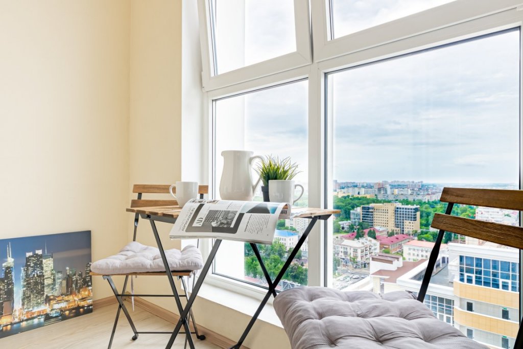 Appartamento doppio Deluxe con balcone Depart ApartHotel Open Space In Bolshoy Apartments
