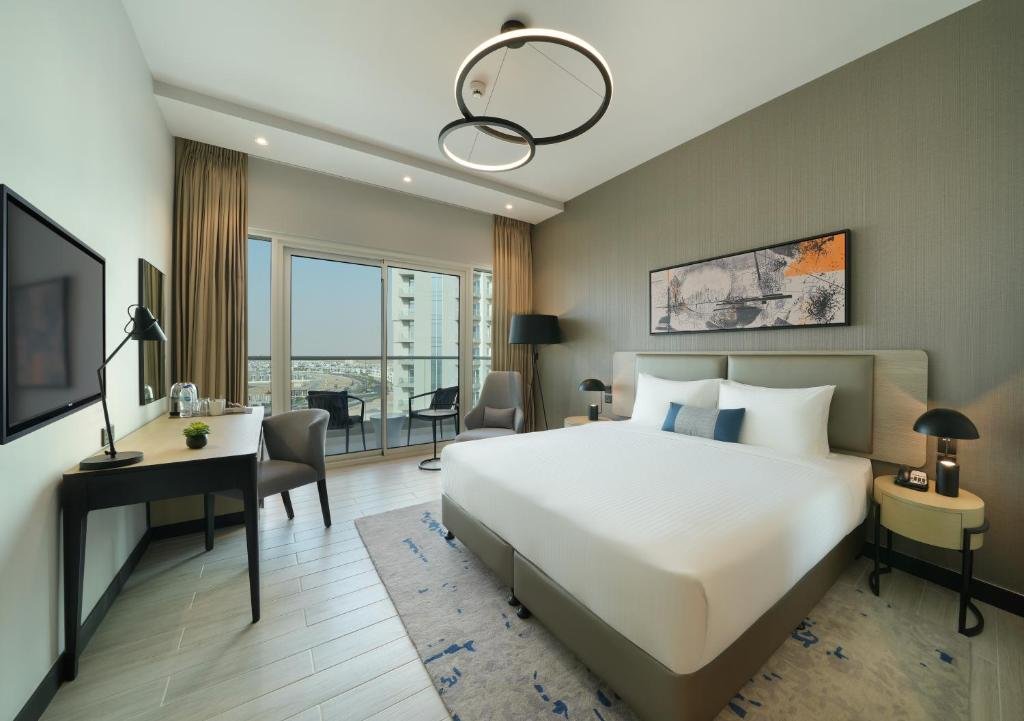 Standard Family connecting room Damac Hills 2 Hotel, an Edge by Rotana Hotel