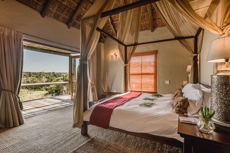 Luxe quadruple suite 2 chambres Hlosi Game Lodge - Amakhala Game Reserve
