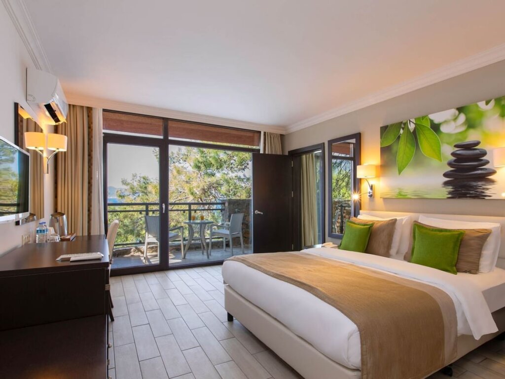 Suite doppia 1 camera da letto con vista mare Marmaris Bay Resort