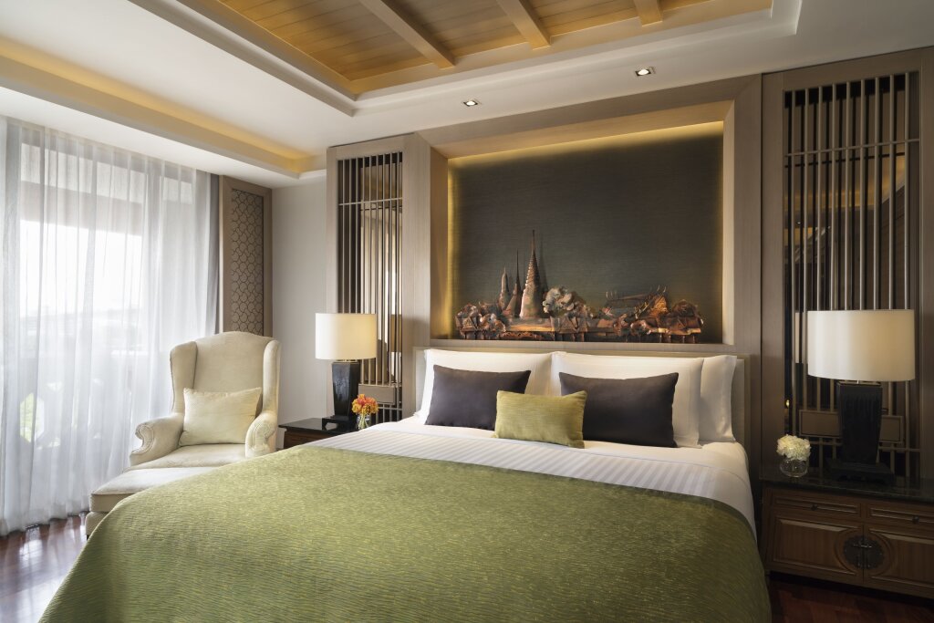Четырёхместный люкс Chao Phraya с 2 комнатами с видом на реку Anantara Riverside Bangkok Resort