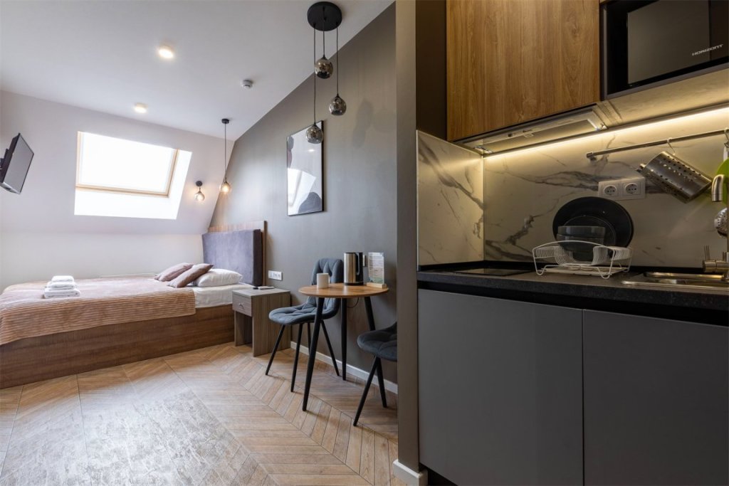 Apartamento Comfort+ ático Port Comfort by Moyka 3* Apart-Hotel