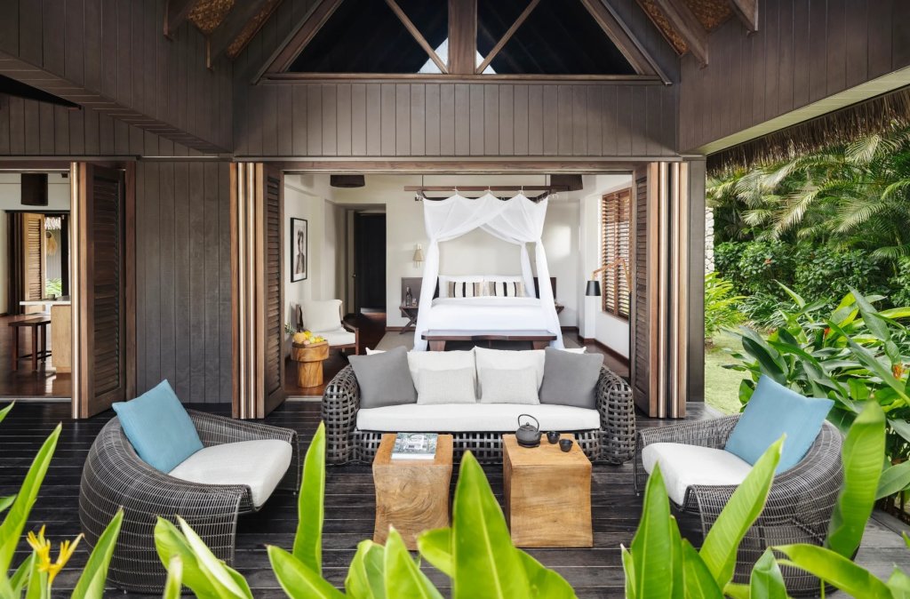 Pool Residence с 4 спальнями beachfront Six Senses Fiji