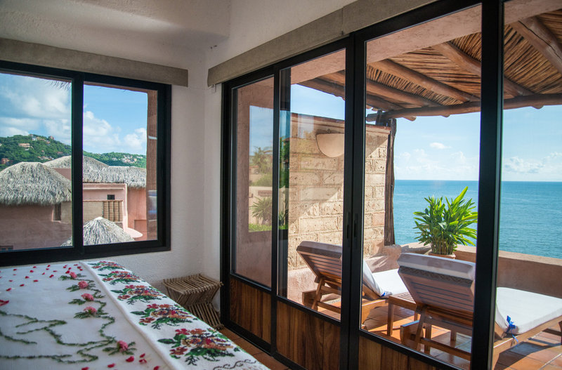 Двухместный люкс Terrace oceanfront La Casa Que Canta