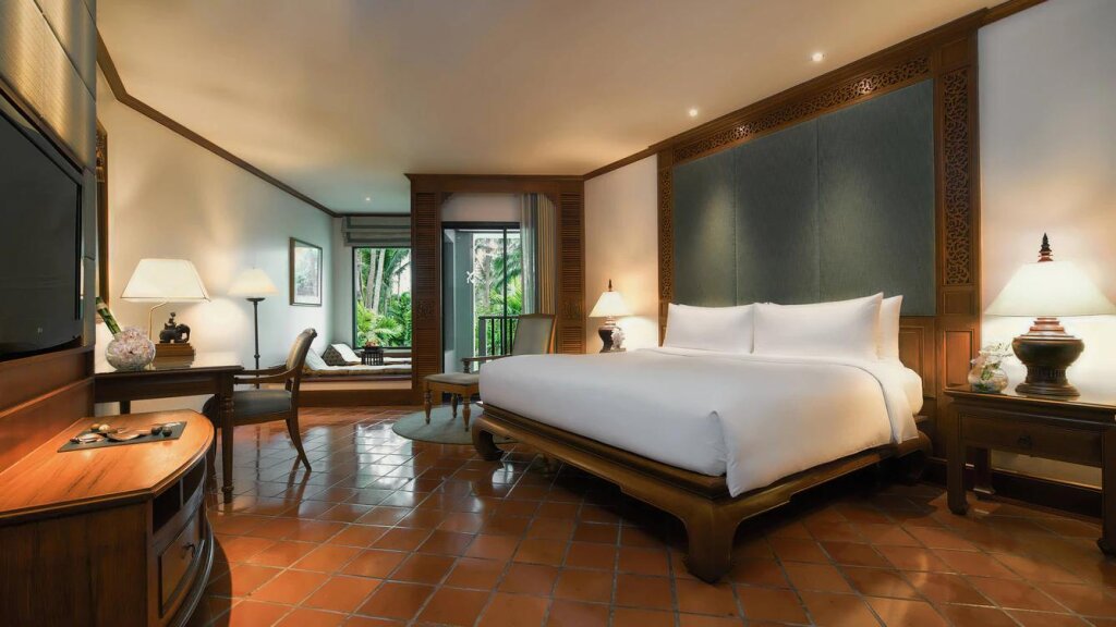 Двухместный номер Guest с балконом и с красивым видом из окна JW Marriott Phuket Resort and Spa