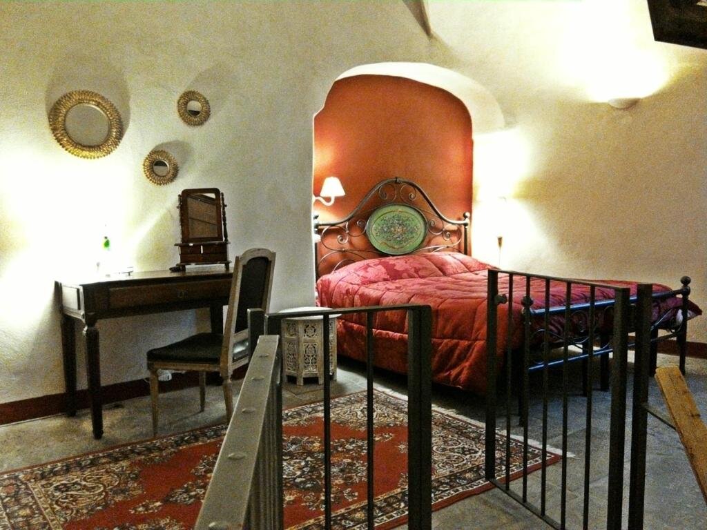 Двухместный люкс Pamphilj Castello Di Compiano Hotel Relais Museum