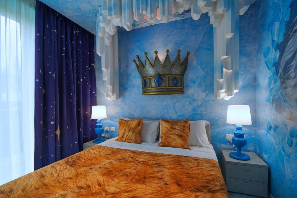 Четырёхместный номер Magic Ice Castle Gardaland Magic Hotel