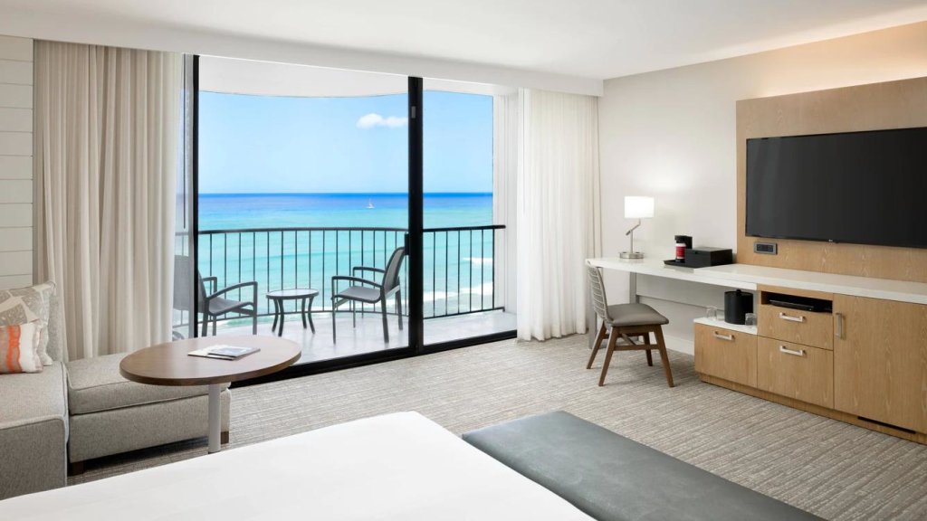 1 Bedroom Kealohilani Double Suite with balcony and with ocean view Waikiki Beach Marriott Resort & Spa