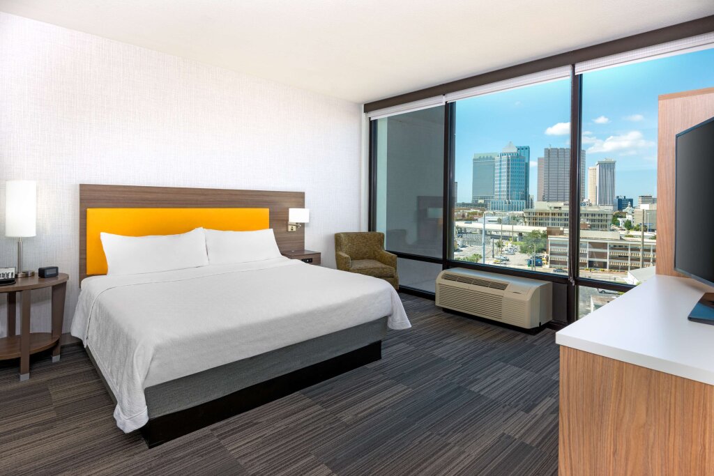 Двухместный Suite Corner c 1 комнатой с красивым видом из окна Home2 Suites By Hilton Tampa Downtown Channel District