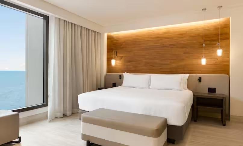 1 Bedroom Deluxe Double Suite oceanfront Hilton Cancun, an All-Inclusive Resort