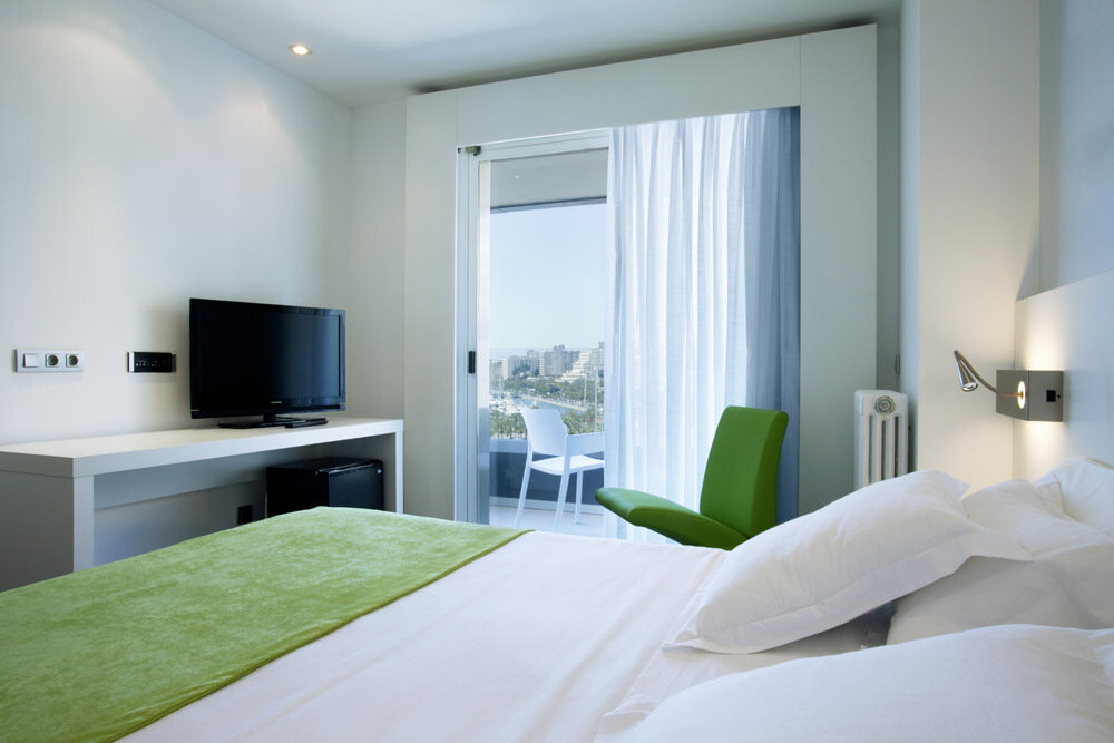 Двухместный номер с частичным видом на море Hotel Costa Azul