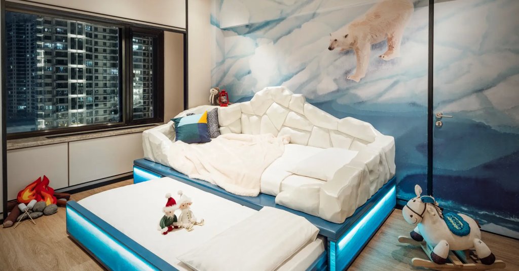 Ice House Themed Family Double Suite Shangri-La Harbin