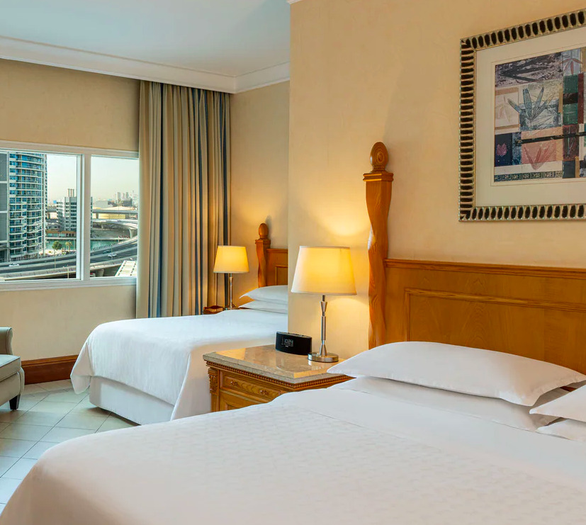 Трёхместный номер Deluxe Sheraton Jumeirah Beach Resort