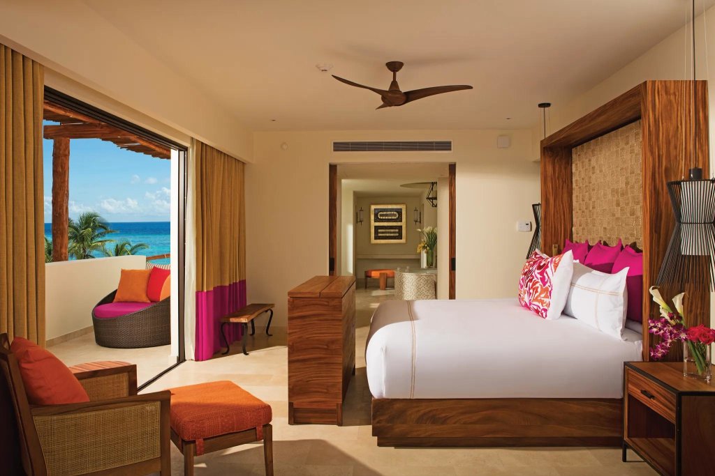 Präsidenten Doppel Suite mit Balkon Secrets Akumal Riviera Maya Hotel