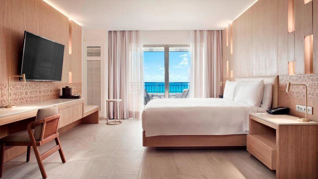 Luxus Doppel Junior-Suite mit Balkon JW Marriott Cancun Resort & Spa