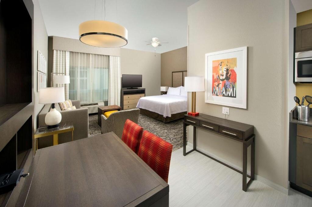 Hearing Accessible doppio Studio Suite Homewood Suites by Hilton Miami Downtown/Brickell