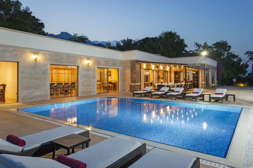 Amara luxury resort villas карта отеля