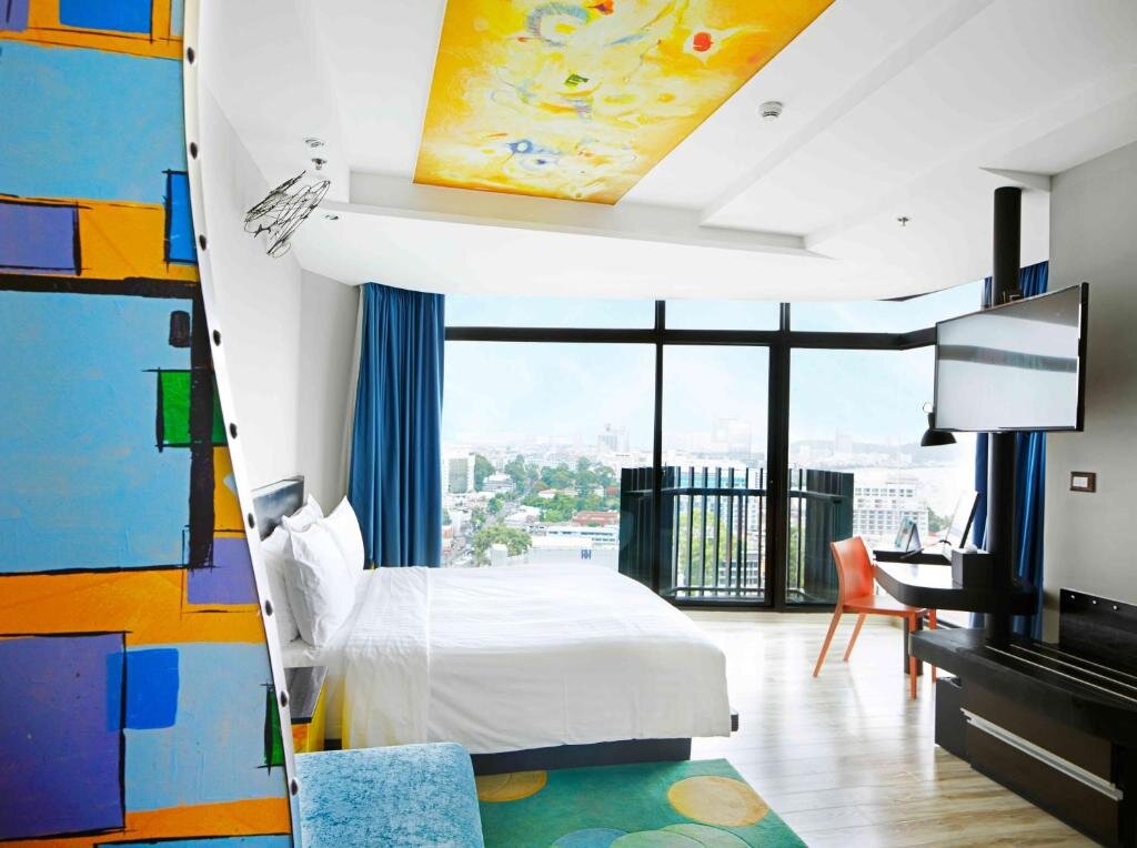 Двухместный полулюкс Corner с видом на океан Siam@Siam Design Hotel Pattaya