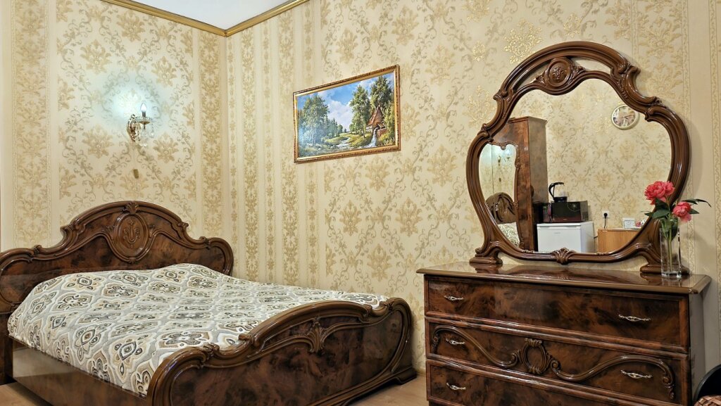 Двухместный люкс с камином или эркером с видом на город Отель Петроградский