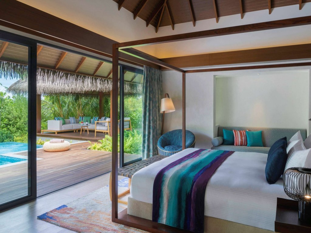 Вилла с бассейном Beach с 2 комнатами Pullman Maldives All-Inclusive Resort