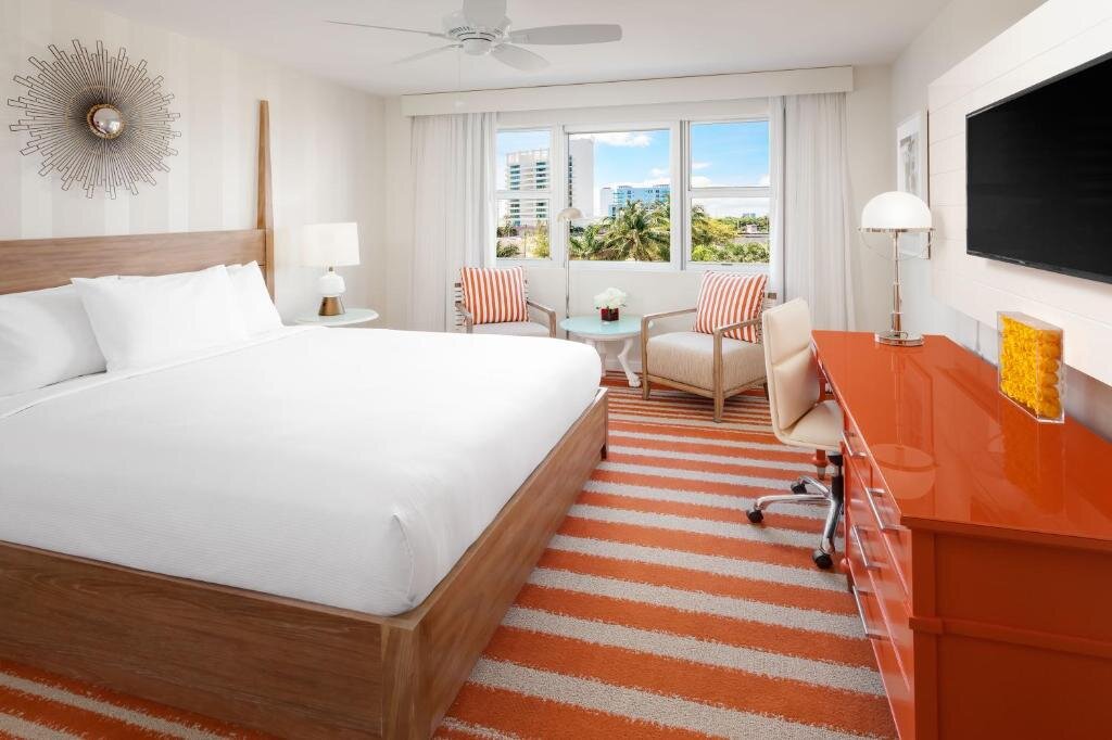 Camera doppia Deluxe con balcone Hilton Cabana Miami Beach