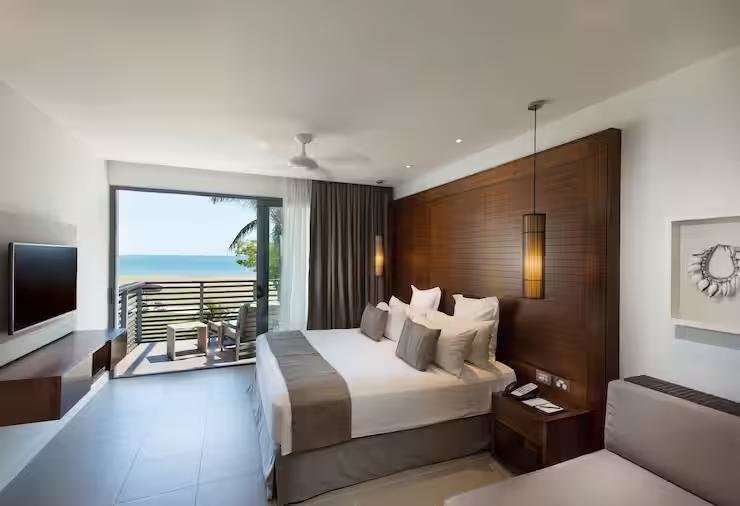 Двухместный люкс c 1 комнатой beachfront Hilton Fiji Beach Resort and Spa