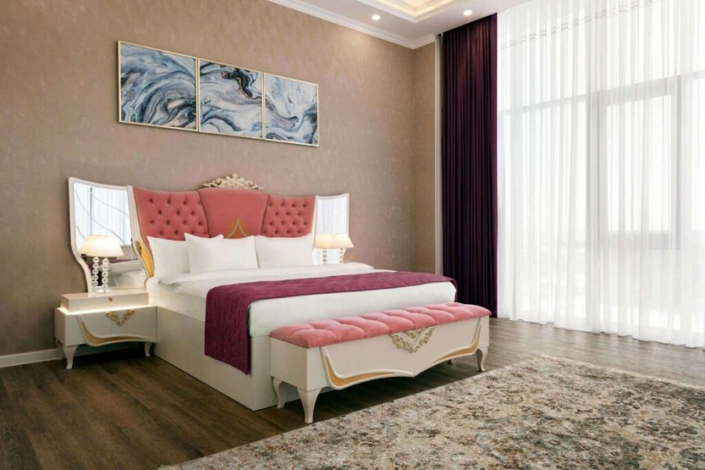 Двухместный люкс VIP с видом на город Отель Ramada by Wyndham Шымкент