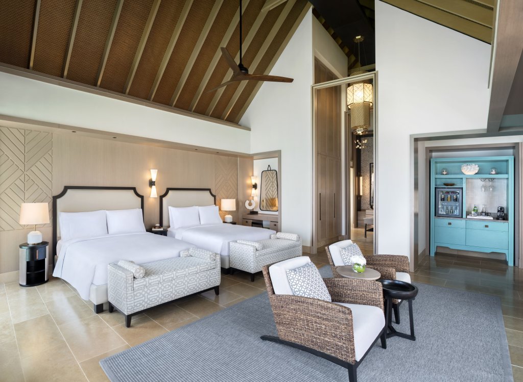 2 Bedrooms Grand Beach Villa Waldorf Astoria Maldives Ithaafushi