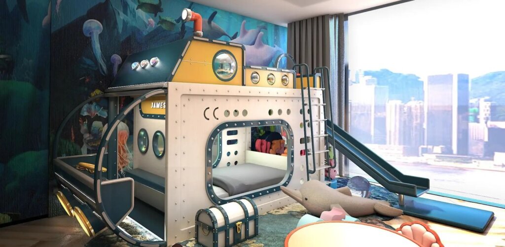 Underwater Treasure Themed Family Suite Island Shangri-La, Hong Kong