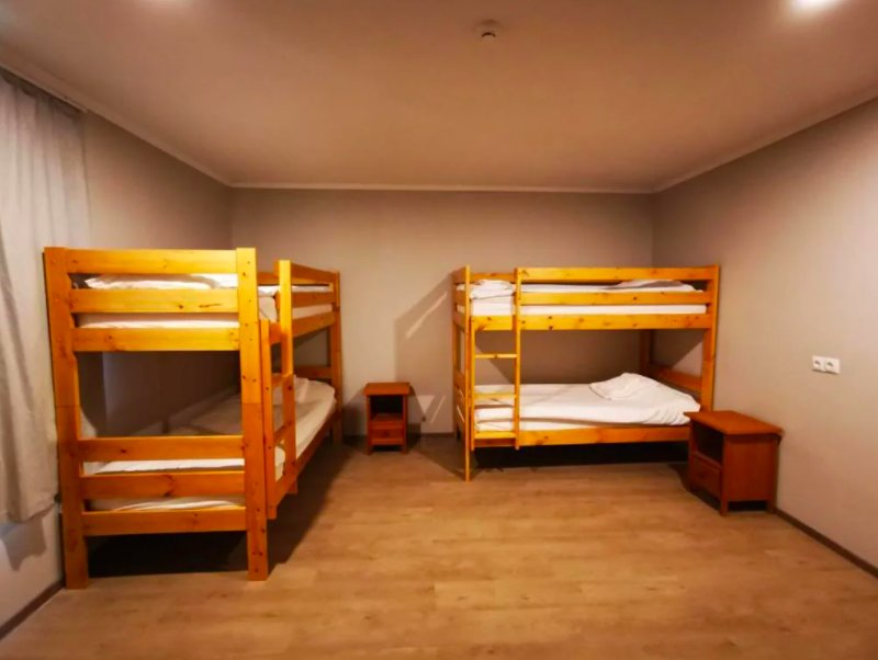 Кровать в общем номере Oldtown Lux Hostel