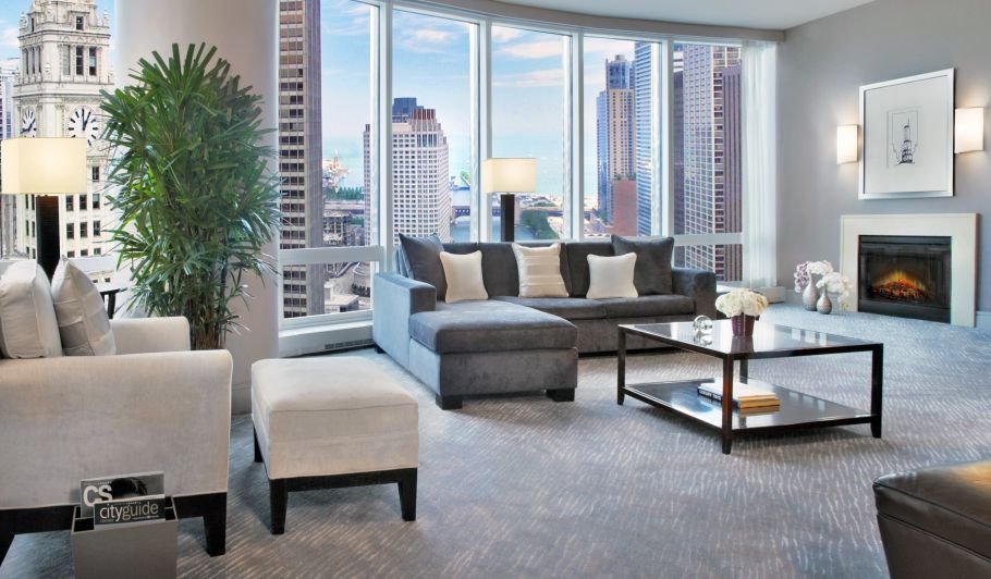 Двухместный люкс Grand Deluxe c 1 комнатой с видом на озеро Trump International Hotel & Tower Chicago