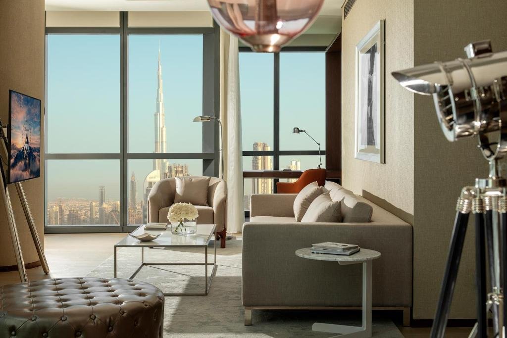 Premier double suite Vue panoramique Paramount Hotel Dubai